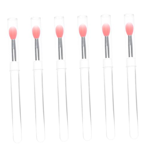 MUSISALY Silikon-lippenstift Satz Mit 6 Stück Für Lippenstift Und Lidschatten Einfach Zu Greifen Tragen von MUSISALY