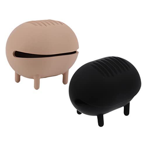 MUSISALY 2stücke Tragbare Aufbewahrungsbox Für Make-up-schwämme Atmungsaktiver Staubdichter Organizer Für Und Zuhause Für Und Mädchen von MUSISALY