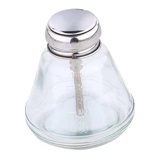 MUSISALY Spender Flasche Aus Verdicktem Mit Metalldeckel Für Reinigerflüssigkeiten Und Make-up Entferner Tragbar Und Einfach Zu Reinigen von MUSISALY