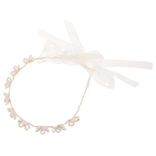 MUSISALY Stirnband Mit Schleife Spitzenstirnband Für Damen Dekoratives Haar-accessoire Vielseitig Für Jeden Anlass von MUSISALY