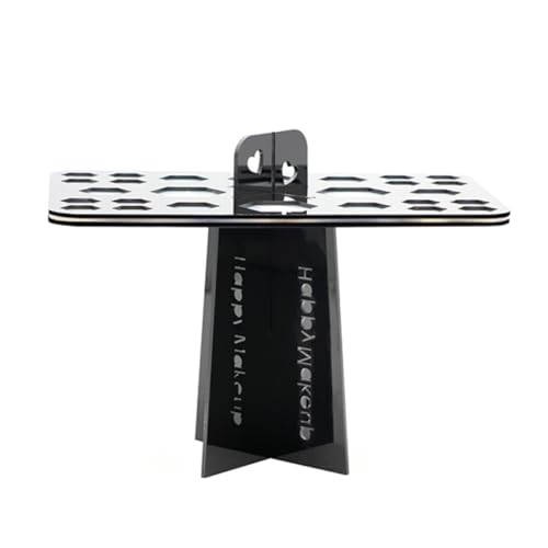 MUSISALY Robuster Make-up-pinselhalter Aus Acryl Deckel Arbeitsplatten-organizer Für Kosmetik Trockenreinigung von MUSISALY