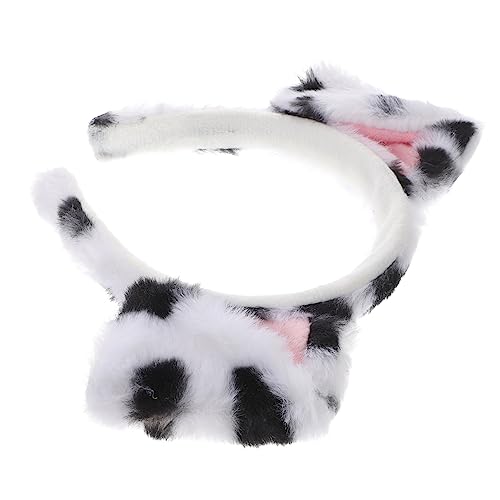 MUSISALY Hundeohren Stirnband Mit Hundenoren Für Tier Motto Party Cosplay Requisiten Haarreifen Für Rollenspiel Bühnenauftritte Und Fotos von MUSISALY