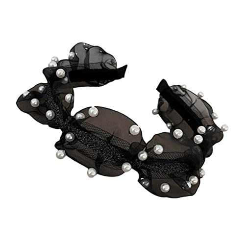 MUSISALY Haarschmuck Perlen Damen-haarband Vintage-stirnband Mädchen-stirnband Haarreifen Kopfschmuck-accessoire von MUSISALY