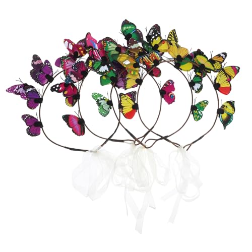 MUSISALY Strand-haarband Für Damen Party-kopfbedeckung Hochzeitsrequisit Leicht Trendig Strandfest Farbenfroh von MUSISALY