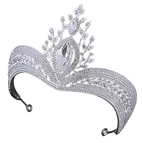 MUSISALY Braut Stirnband Krone Kopfbedeckung Hochzeit Tiara Elegante Schmuck Für Damen Anlässe Partygeschenk von MUSISALY
