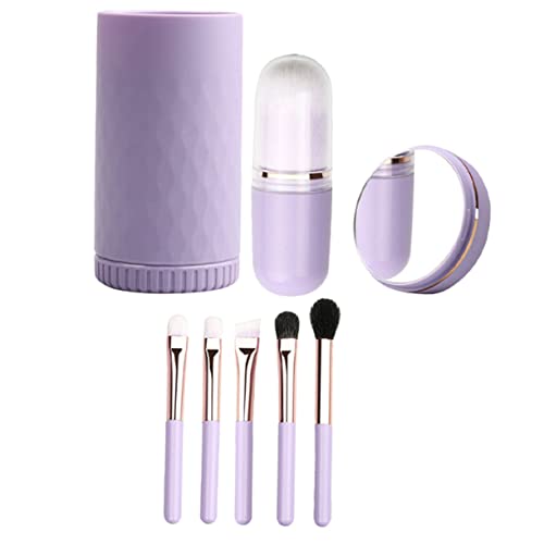 MUSISALY Satz Reise-make-up Kosmetikpinsel Lippenpinsel Lidschattenpinsel Für Damen Mädchen Gesicht Beauty-tools von MUSISALY