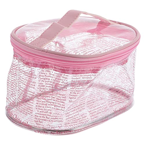 MUSISALY Transparente Schminktasche Aus PVC-Material Reise-Kosmetiktasche Mit Zwei- -reißverschluss Make-up-Organizer Für Kosmetikartikel Und Beauty-Tools von MUSISALY