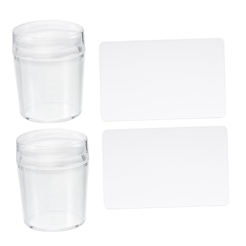 MUSISALY Transparenter Nagelstempel Kleiner Maniküre-stempel Nail-art-stempel Maniküre-stempelsiegel Für Diy-nagelkunst von MUSISALY