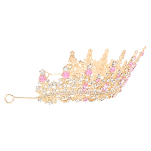 MUSISALY Vintage Tiara Krone Stirnband Barock Tiaras Hochzeit Tiara Strass Tiaras Stirnband Prinzessin Krone von MUSISALY