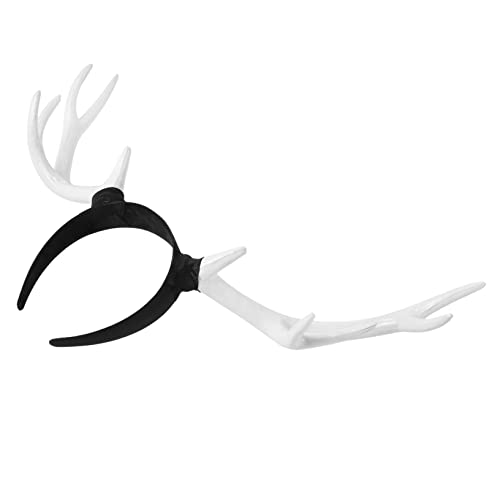 MUSISALY Weihnachtlicher Haarreif Mit Antlers Kopfbedeckung Für Weihnachtsfeiern Cosplay Und Festliche Anlässe Geeignet Für Erwachsene von MUSISALY