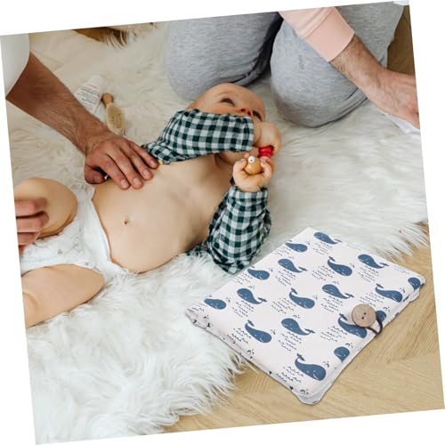 MUSISALY Wiederverwendbare Windeltasche mit Knopf Wasserdichter Windelaufbewahrungsbeutel für Nasse und Trockene Windeln Tragbar Leicht Vielseitig für Unterwegs und Alltag von MUSISALY