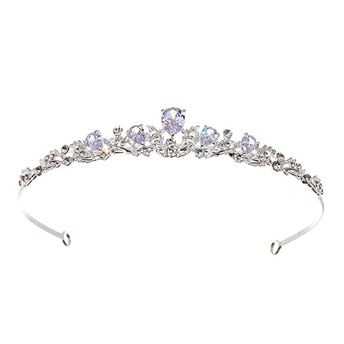 MUSISALY Funkelnder Kopfschmuck Für Die Hochzeit Strass-krone Haarschmuck-accessoire von MUSISALY