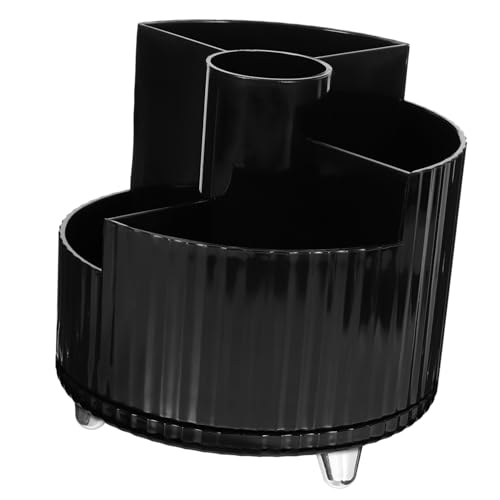 MUSISALY Drehbarer Kosmetik-organizer Für Pinsel Und Stifte Rotations-make-up Tischdekoration Und Aufbewahrungslösung Für Schminktische Und Schreibtische Elegantem von MUSISALY