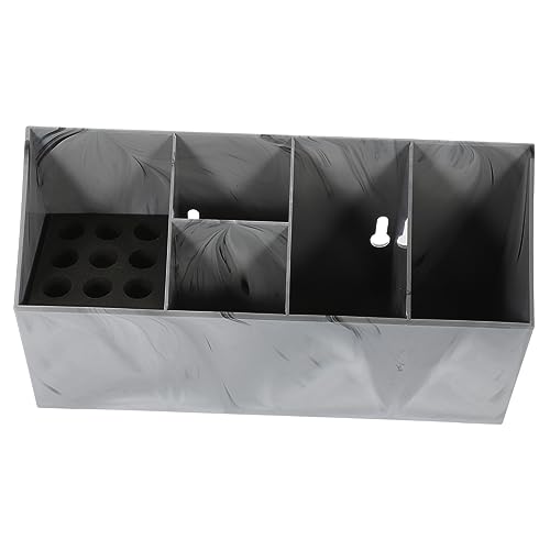 MUSISALY Wandhalter Für Friseurscheren Und Kämme Organizer-Box Aus Acryl Für Friseurwerkzeuge Praktische Aufbewahrungslösung Für Salon Und Zuhause Installieren von MUSISALY