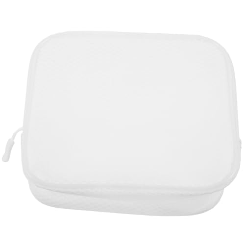 MUSISALY wasserdichte Eva Damen Schminktasche Reisen Make-up Tasche Kosmetiktasche Mit Reißverschluss Für Kosmetik Und Waschutensilien Weiß von MUSISALY