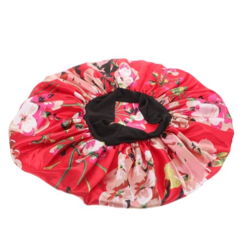 MUSISALY Elastische Runde Schlafmütze Für Damen Duschhaube Mit Breiter Krempe Atmungsaktiv Bequem Zu Tragen Geeignet Als Friseurhaube Für Täglichen Gebrauch Hochwertiges Material Für von MUSISALY