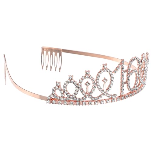 MUSISALY Geburtstagskrone Strass-tiara Damen-haarschmuck Für Party Hochzeit Familienfotos von MUSISALY