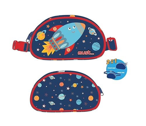 MUST Unisex Kinder Etui, bunt, 20x11x3,5 von MUST