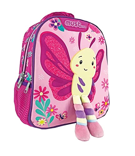 MUST Unisex Kinder Rucksack, bunt, 27x10x31 von MUST