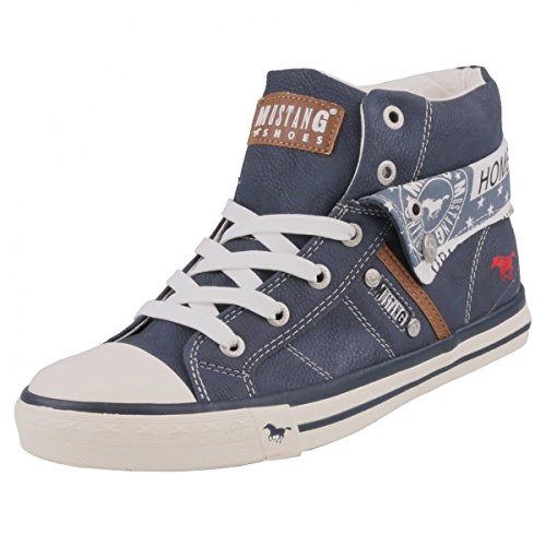 MUSTANG 1146501, Damenstiefel, Dunkelblau, 45 EU von MUSTANG