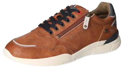 MUSTANG Herren 4138-306 Sneaker, Braun Cognac, 41 EU von MUSTANG