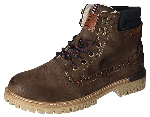 MUSTANG 4142602-306 Herren Schnürstiefelette Warmfutter, Größe 47 von MUSTANG