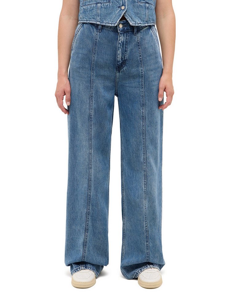 MUSTANG Weite Jeans Damen Style Luise Wide von MUSTANG