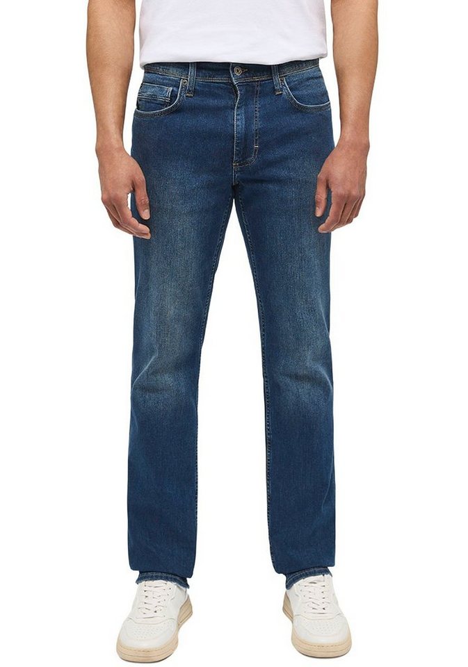 MUSTANG 5-Pocket-Jeans Style Washington Straight mit leichten Abriebeffekten von MUSTANG