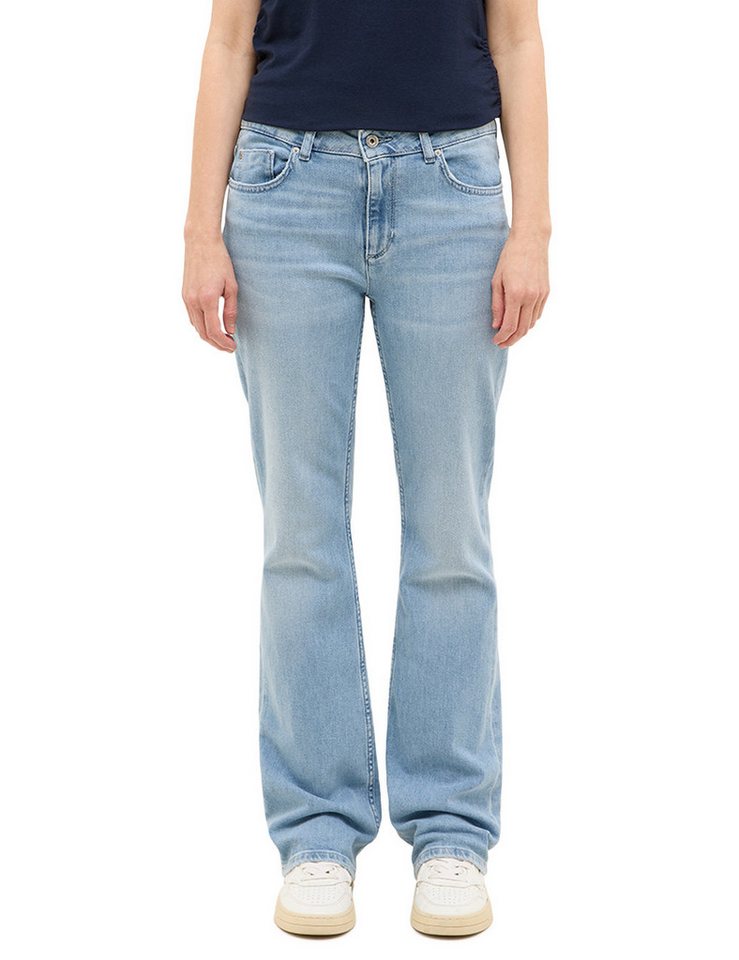 MUSTANG Bootcut-Jeans Damen Style Crosby Relaxed Straight von MUSTANG