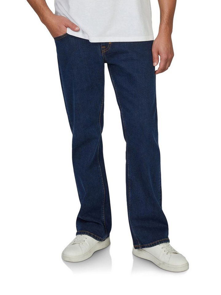 MUSTANG Bootcut-Jeans Herren Jeanshose Oregon Boot Cut Denim Hose mit Stretch von MUSTANG