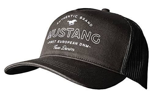 MUSTANG Unisex Baumwoll-Cap mit Netzansatz von MUSTANG