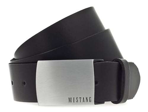 MUSTANG Classic Belt W85 Black - kürzbar von MUSTANG