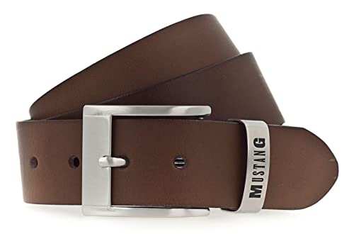 MUSTANG Classic Leather Belt W100 Baileys von MUSTANG