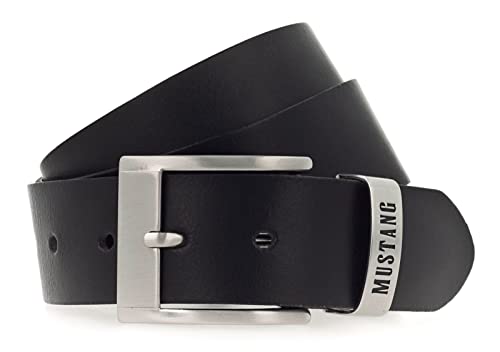 MUSTANG Classic Leather Belt W100 Black von MUSTANG