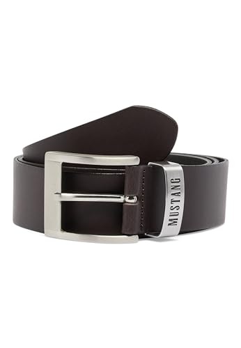 MUSTANG Classic Leather Belt W105 Darkbrown von MUSTANG