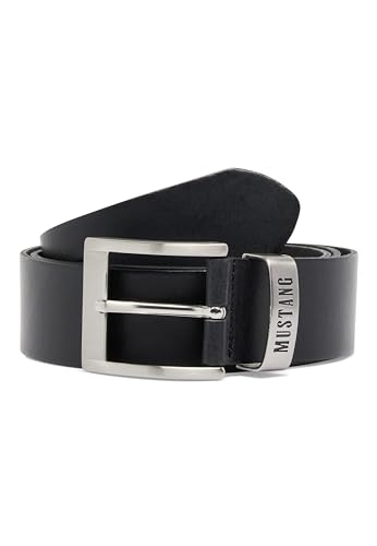 MUSTANG Classic Leather Belt W80 Black von MUSTANG