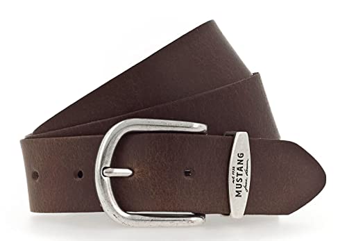 MUSTANG Classic Women Leather Belt W100 Baileys von MUSTANG