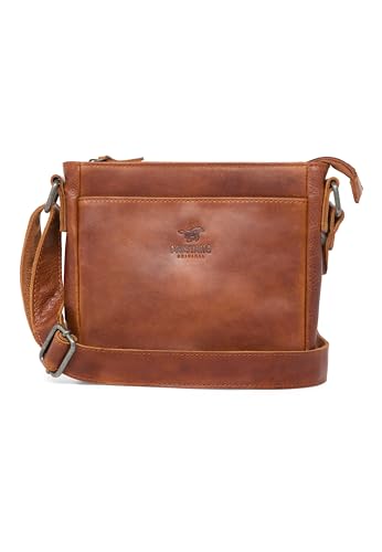 MUSTANG Damen, Unisex Tasche Schultertasche aus Echtleder MUSTANG Damen, Unisex Tasche Schultertasche aus Echtleder von MUSTANG
