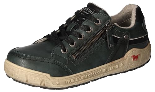 Mustang Damen 1290-302 Sneaker, Petrol, 37 EU von MUSTANG