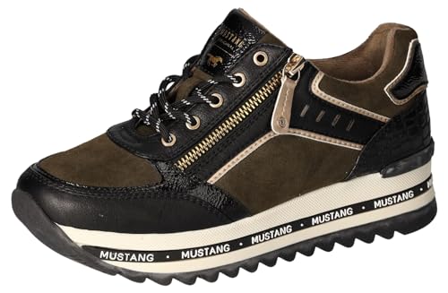 Mustang Damen 1364-301 Sneaker, Military, 39 EU von MUSTANG