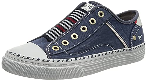 MUSTANG Damen 1376-401-841 Sneaker, jeansblau, 38 EU von MUSTANG