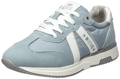 Mustang Damen 1418-303 Sneaker, himmelblau, 40 EU von MUSTANG