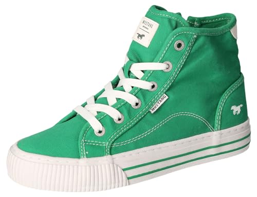 Mustang Damen 1420-506 Sneaker, grün, 39 EU von MUSTANG