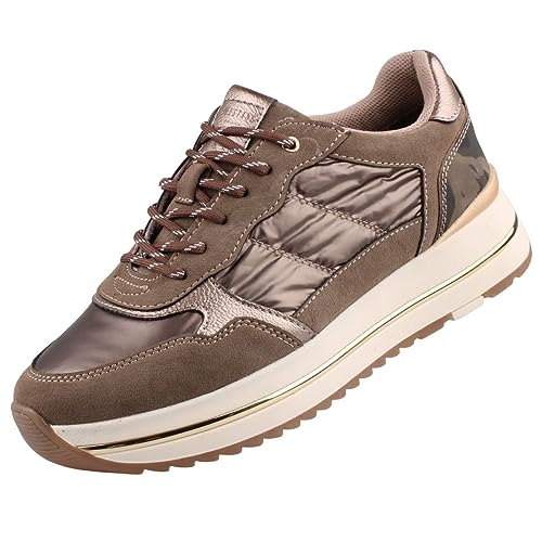 MUSTANG Damen Sneaker Braun, Schuhgröße:EUR 40 von MUSTANG