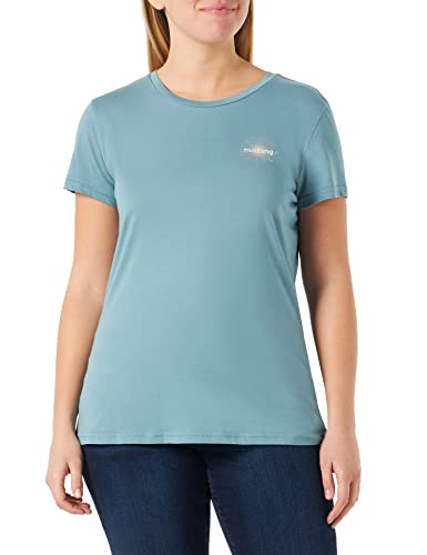 MUSTANG Damen Alexia C Chestprint T-Shirt, Arctic 5150, M von MUSTANG