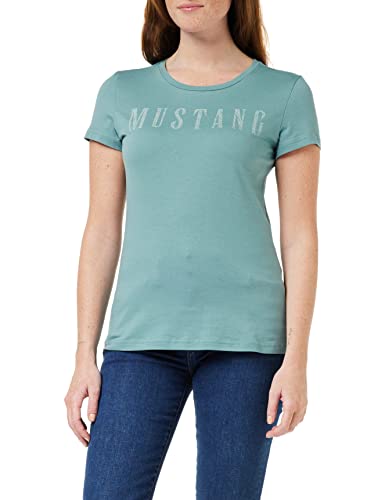MUSTANG Damen Alexia C Print T-Shirt, Arctic 5150, M von MUSTANG