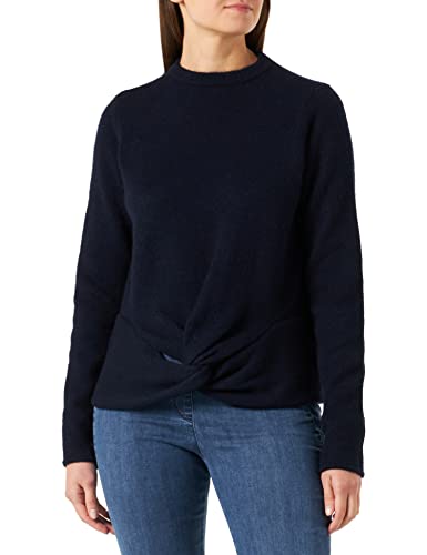 MUSTANG Damen Carla C Knot Pullover, Night Sky 4129, M von MUSTANG