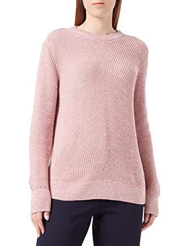 MUSTANG Damen Carla C Mouline Pullover, Ash Rose 8185, S von MUSTANG