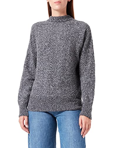 MUSTANG Damen Carla C Structure Pullover, Ebony 4086, XS von MUSTANG