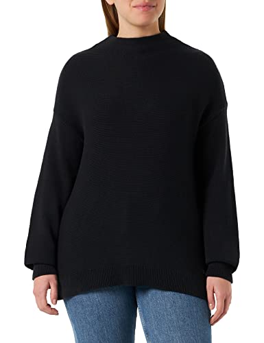 MUSTANG Damen Carla T Structure Pullover, Caviar 4132, S von MUSTANG